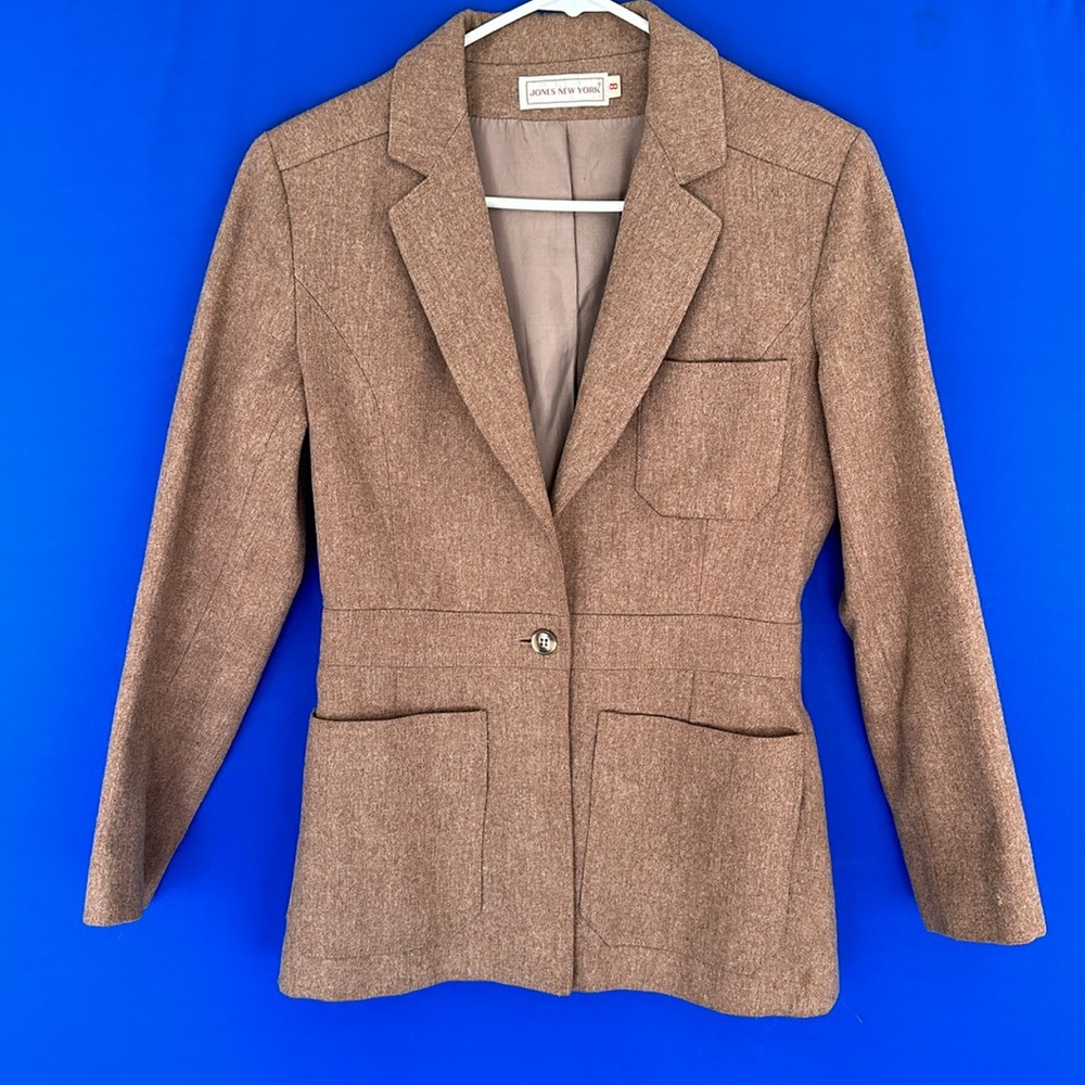 Tailored Tweed Blazer